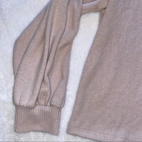 1. State blush pink cowl neck sweater - Picture 3 of 5
